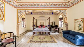 Royal Suite, 1 King Bed, Mountain View - Dhula Garh  A Heritage Hotel (Jamwa Ramgarh)