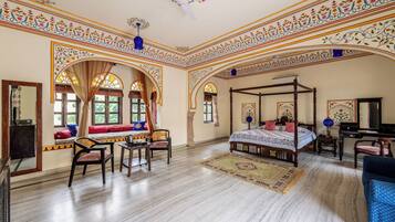 Royal Suite, 1 King Bed, Mountain View | Desk, laptop workspace, blackout curtains, soundproofing