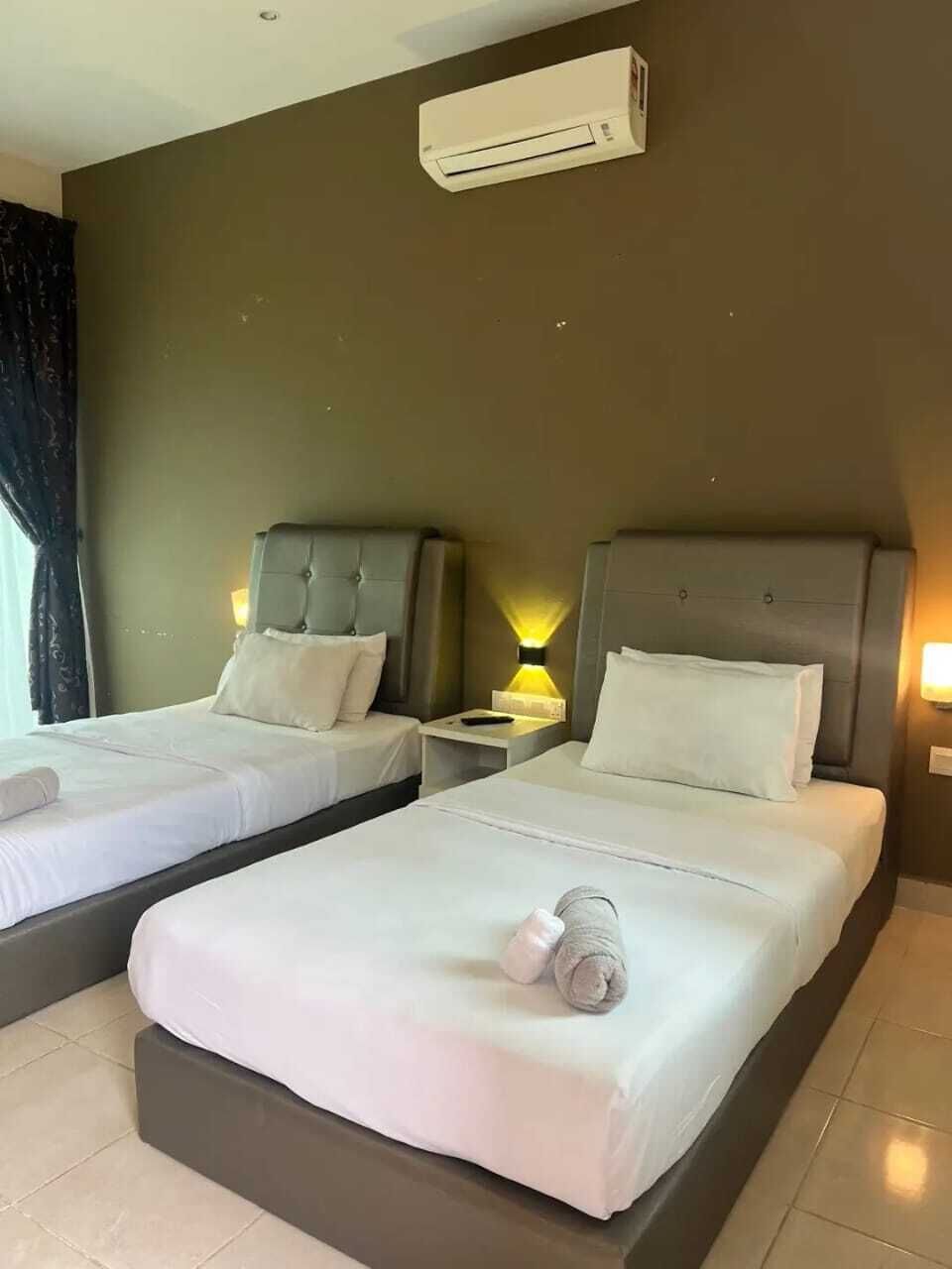 Kamar Twin Deluks | Meja kerja, kedap suara, Wi-Fi gratis, dan seprai linen