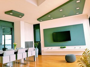 Apartment, Meerblick | Wohnbereich