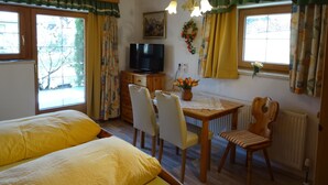 Romantic Condo, Mountain View | Living area - BADHAUS (Achenkirch)