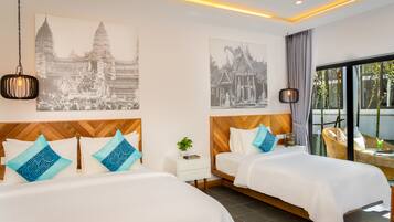 Classic Room - 3 Adults | Egyptian cotton sheets, premium bedding, minibar, in-room safe