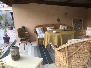 Chambre Double Familiale (Alizé) | Terrasse/Patio