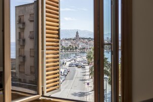 Deluxe Studio Suite with Sea View (Annex building: Drazanac 1a) | Balkon manzarası
