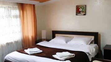 Deluxe Double Room, 1 Large Twin Bed, City View | Soundproofing, iron/ironing board, cribs/infant beds, free WiFi