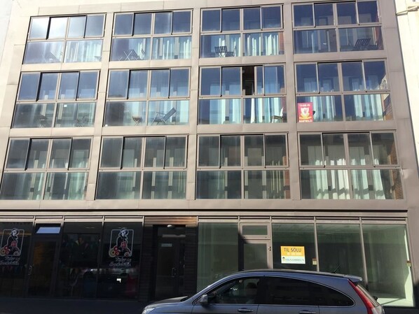 Façade de l’hébergement