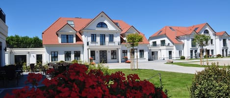 Fassade der Unterkunft