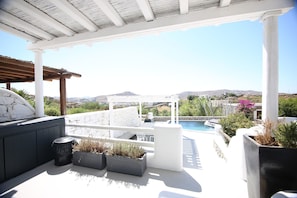 Villa | Terrace/patio - Villa Benerice (Mykonos)