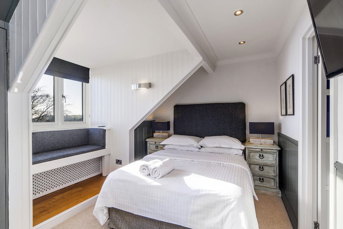 Quarto casal premium, suíte, vista para o mar (Pennance)