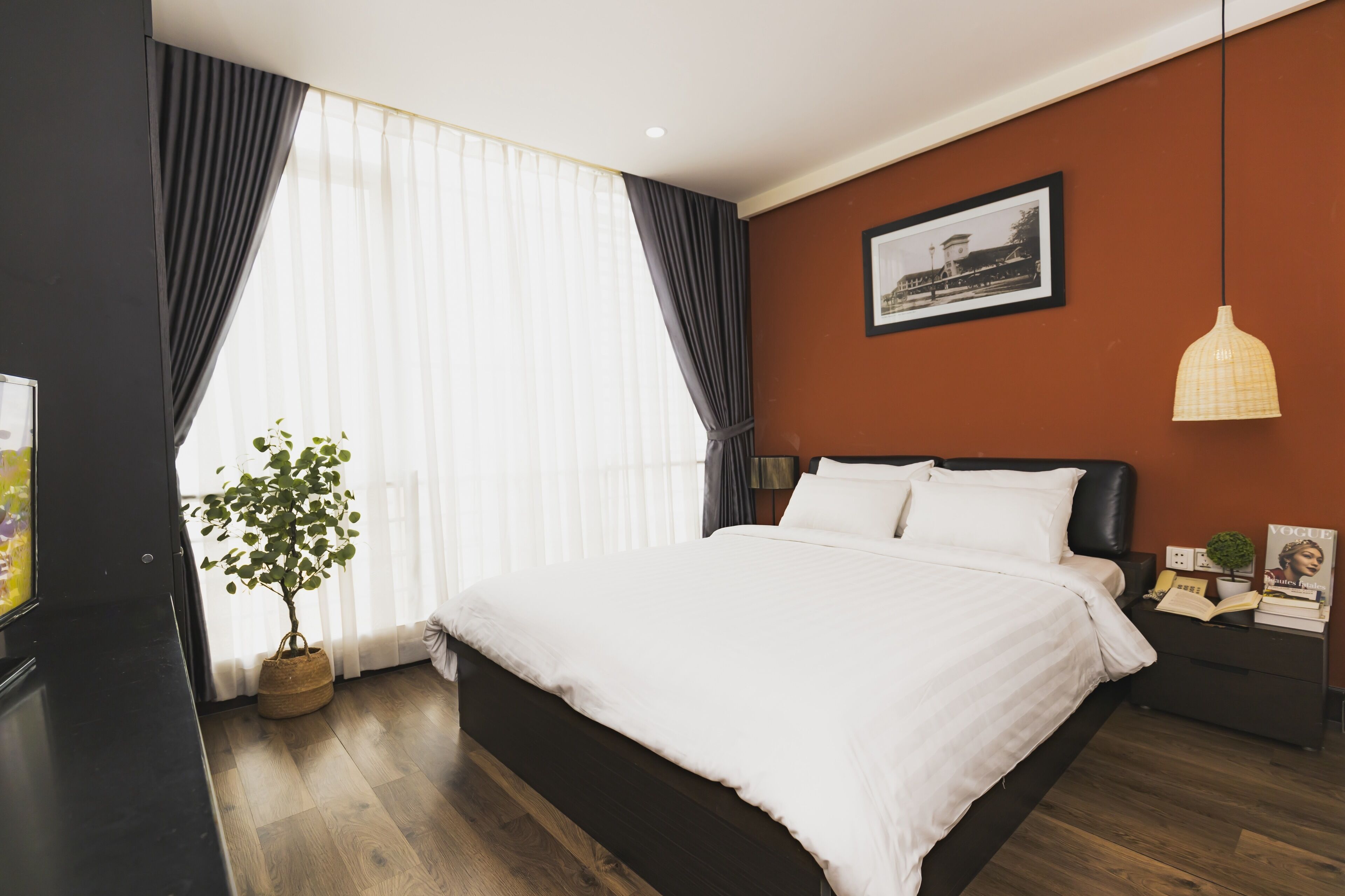 Minibar, in-room safe, desk, blackout curtains