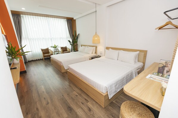 Family Room, City View | Living area - The One Premium Hotel (Ho Chi Minh City)