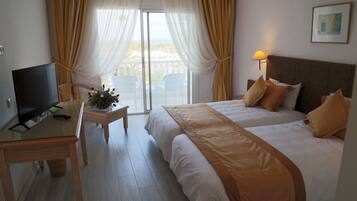 Minibar, in-room safe, blackout drapes, soundproofing