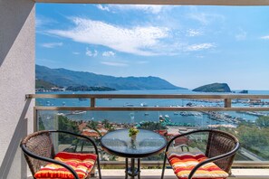 Apartment, 1 Bedroom, Sea View | Balcony view