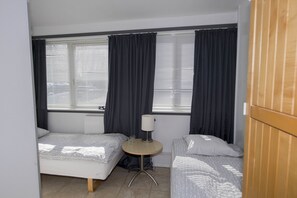 Habitación doble | 1 habitación, tabla de planchar con plancha, wifi gratis y ropa de cama