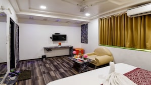  Executive AC Room | Living area | TV - Hotel Satyam (Ujjain)