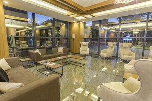 Sala de estar en el lobby