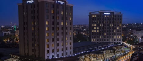 Fachada de la propiedad