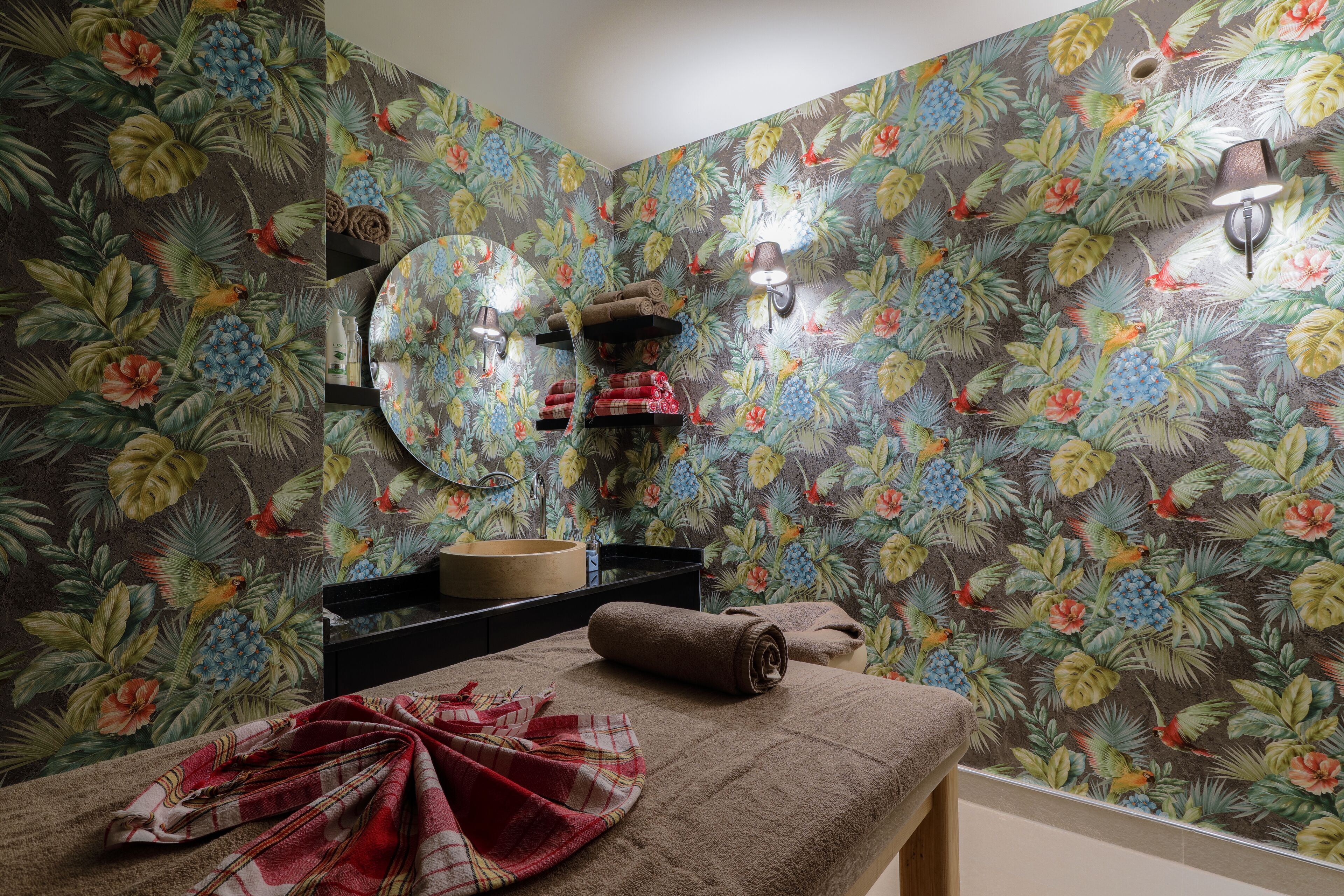 Salas de tratamiento para parejas, masajes