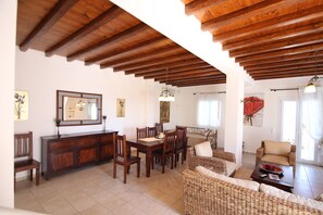 Villa | Living area - Villa Attalus 2 (Mykonos)