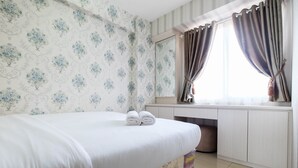 Kamar | 2 kamar tidur, Wi-Fi gratis, dan seprai linen