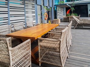 Terrace/patio - Cozy 1BR Brooklyn Alam Sutera Apartment (South Tangerang)