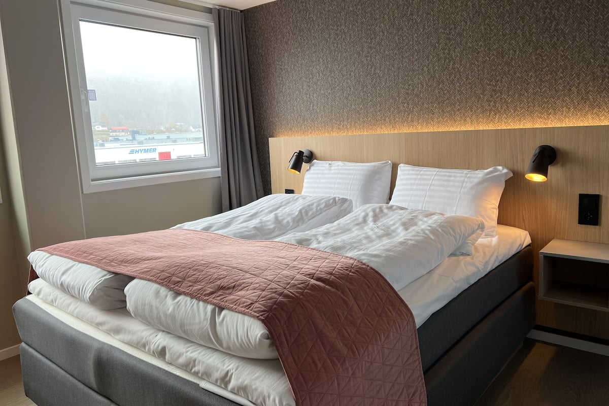 standard double room | 1 bedroom, pillow-top beds, in-room safe, desk