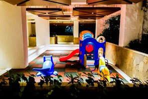 Children’s play area – outdoor - Modern and Comfort 2BR Bassura City Apartment (Jakarta)