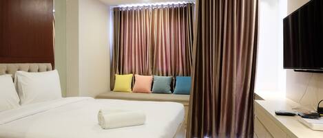 Zimmer | Schreibtisch, kostenloses WLAN, Bettwäsche