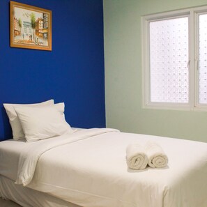 Wifi gratis y ropa de cama