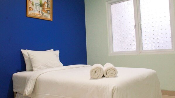 Wifi gratis y ropa de cama