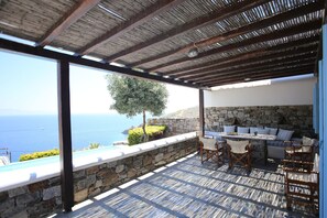 Terrace/patio - Villa Attalus 3 (Mykonos)