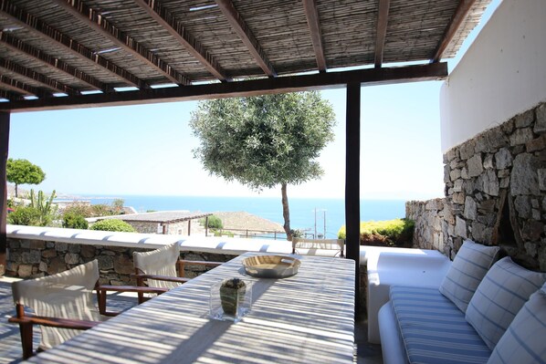 Villa | Balcony view - Villa Attalus 3 (Mykonos)