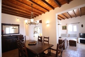 Villa | Living area | Flat-screen TV - Villa Attalus 3 (Mykonos)