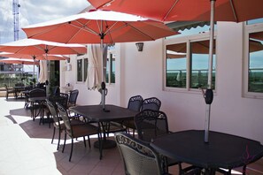 Frokost, lunsj og middag serveres