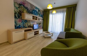 Estudio, vista al jardín | Vista desde la habitación
