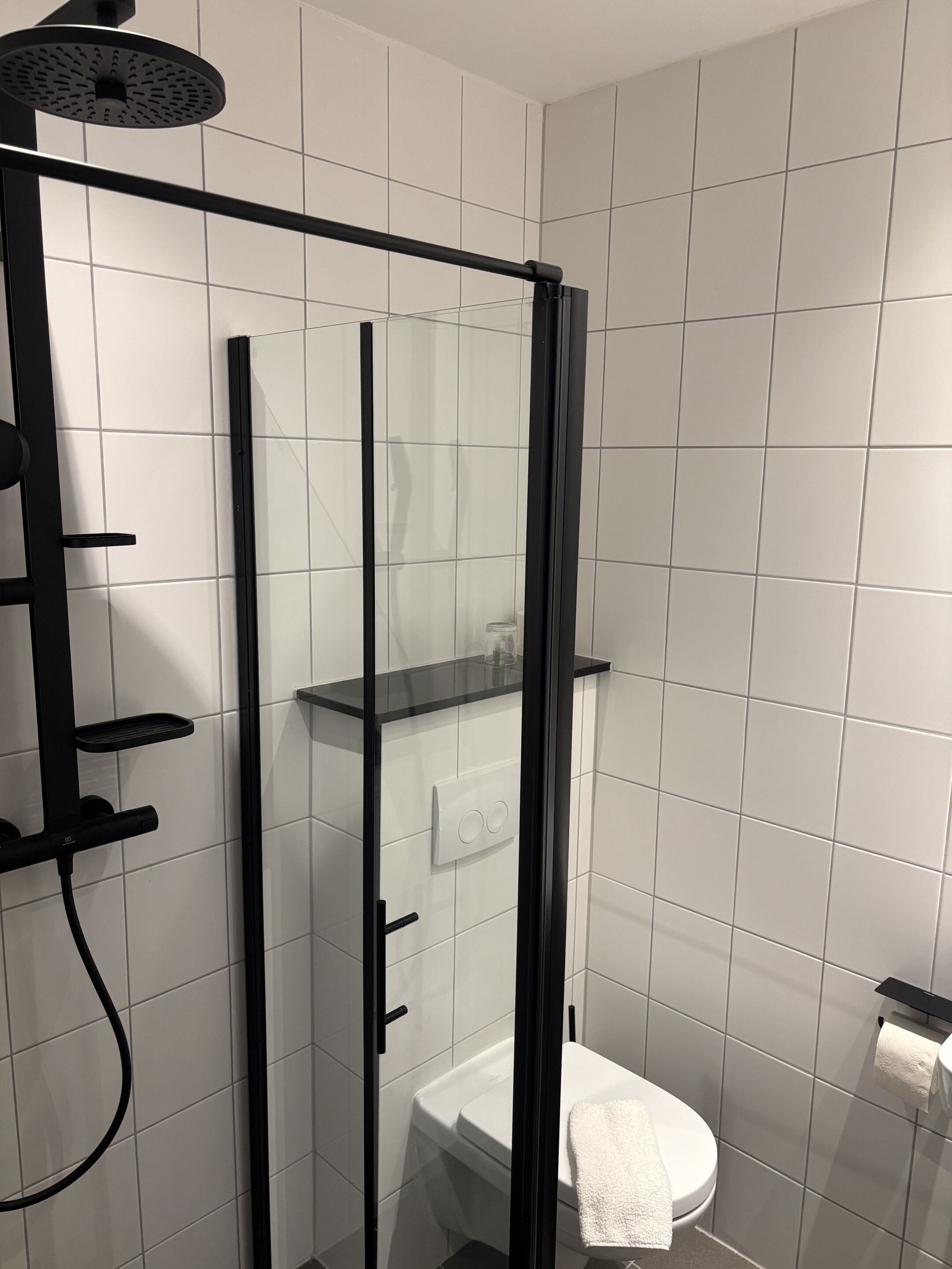 Panoramic-Einzelzimmer, eigenes Bad | Badezimmer