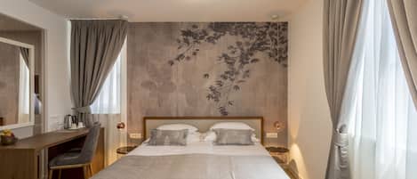 Superior Double or Twin Room | Hypo-allergenic bedding, down comforters, minibar, in-room safe