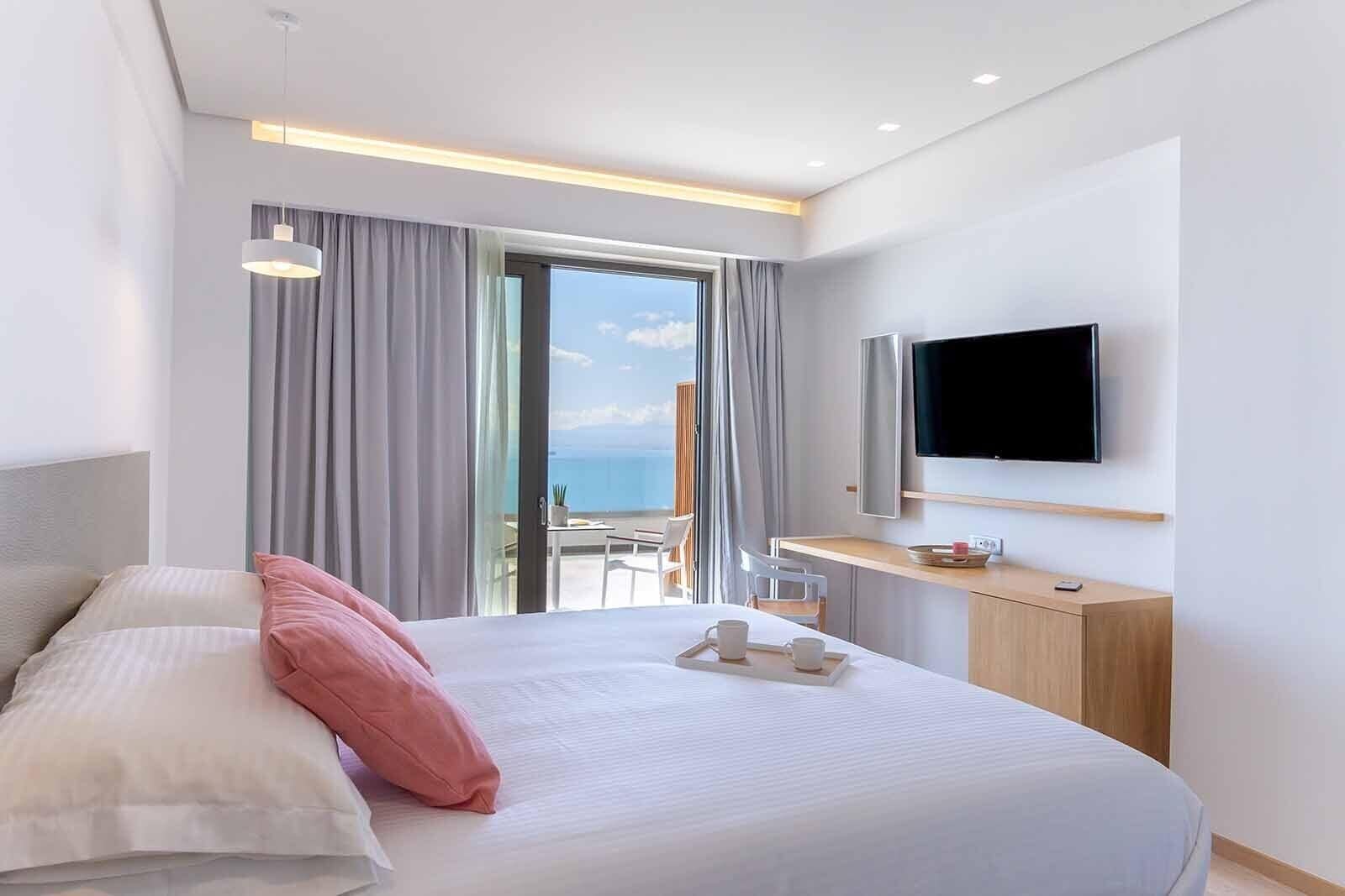 Superior Triple Room, Balcony, Sea View | View from room
