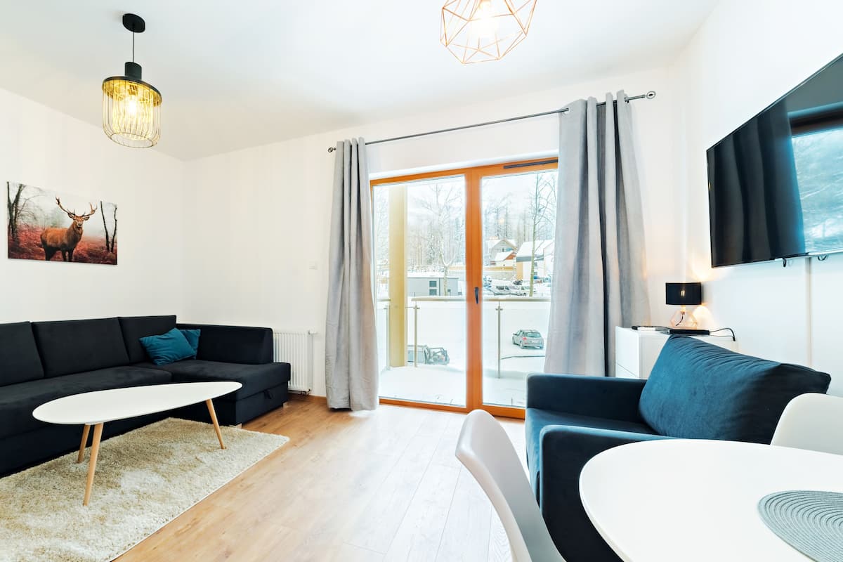 1 habitación y espacio para trabajar con laptop