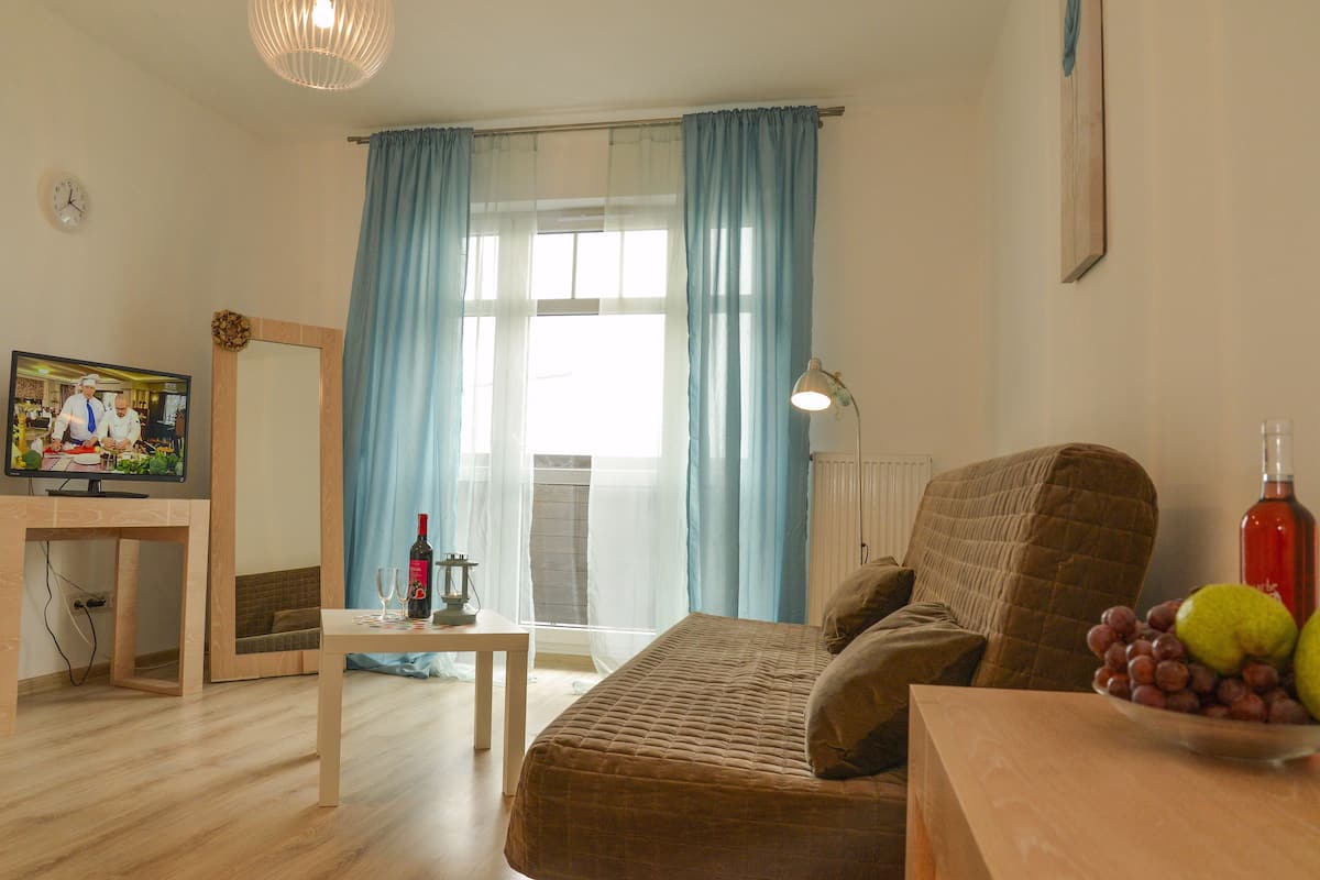 Studio (3/15) | 1 bedroom, laptop workspace, iron/ironing board, free WiFi