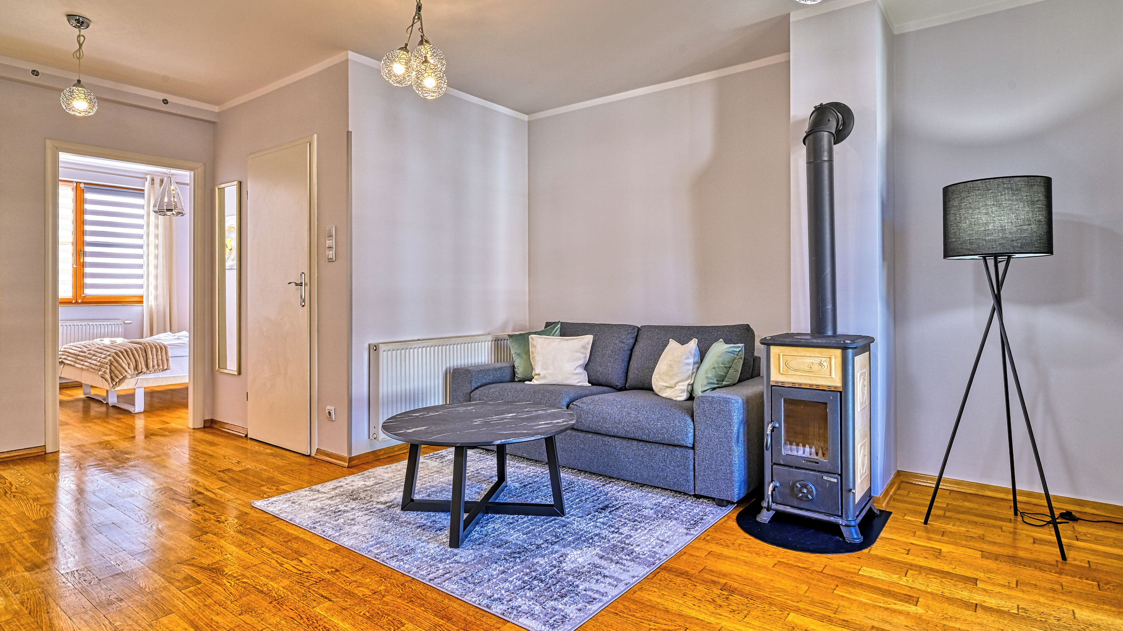 Televisión de pantalla plana, reproductor de DVD