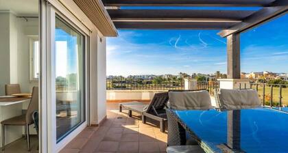 Valoisa huoneisto, jossa suuri terassi - La Torre Golf Resort- MO4223- MURCIA VACATIONS