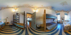 "Levante" Quadruple Room with private external bathroom | โต๊ะท  ำงาน, พื้นที่ทำงานแบบใช้แล็ปท็อป, Wi-Fi ฟรี