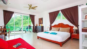 8 bedrooms, premium bedding, minibar, iron/ironing board