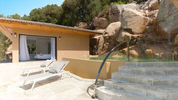 Villa Confort, 1 chambre, vue mer | Terrasse/Patio