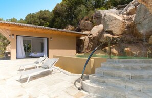 Comfort Villa, 1 Bedroom, Sea View | Terrace/patio - Domaine Valle Doniche (Olmeto)
