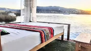 Bungalow tradicional, 1 cama Queen size | Ropa de cama
