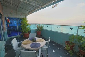 Basic-Maisonette, Meerblick | Terrasse/Patio