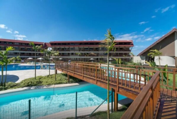 Water park - Oka Beach Residence Flat de Luxo Térreo (Ipojuca)