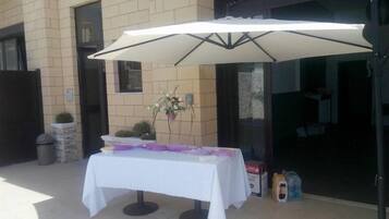 Espace banquet en plein air